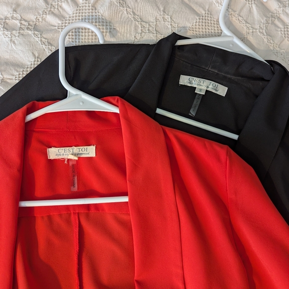 Red and Black Blazers - Picture 4 of 8